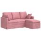 Preview: Sofa Rosa 178 x 134 x 80 cm Samt