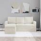 Preview: Sofa Creme 178 x 134 x 80 cm Samt