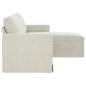 Preview: Sofa Creme 178 x 134 x 80 cm Samt