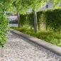 Preview: ARDEBO.de - Rasenkante 20 stk. 100 x 22 cm Stahl Silber