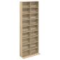 Preview: CD Regal Sonoma-Eiche 65 x 23,5 x 175 cm Holzwerkstoff