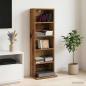 Preview: ARDEBO.de - CD Regal Altholz 33 x 23,5 x 97,5 cm Holzwerkstoff