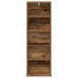 Preview: CD Regal Altholz 33 x 23,5 x 97,5 cm Holzwerkstoff