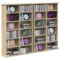Preview: CD Regal 2 Stk. Sonoma-Eiche 60 x 17 x 92 cm Holzwerkstoff