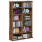 Preview: CD Regal Altholz 60 x 17 x 92 cm Holzwerkstoff