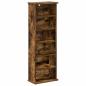 Preview: CD Regal Räuchereiche 60 x 17 x 92 cm Holzwerkstoff