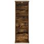 Preview: CD Regal Räuchereiche 60 x 17 x 92 cm Holzwerkstoff