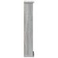 Preview: CD Regal Sonoma-Grau 60 x 17 x 92 cm Holzwerkstoff