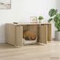 Preview: Katzenkiste Möbel Sonoma-Eiche 100 x 49 x 45 cm Holzwerkstoff