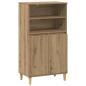Preview: Highboard Artisan-Eiche 60 x 36 x 110 cm Holzwerkstoff