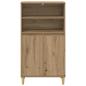 Preview: Highboard Artisan-Eiche 60 x 36 x 110 cm Holzwerkstoff