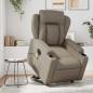 Preview: ARDEBO.de - Massagesessel mit Aufstehhilfe Elektrisch Cappuccino Kunstleder