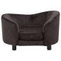 Preview: Hundesofa Braun 69x49x40 cm Plüsch