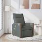 Preview: ARDEBO.de - Massagesessel Dunkelgrau Stoff