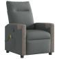 Preview: Massagesessel Dunkelgrau Stoff