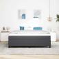 Preview: Plattformbettgestell Dunkelgrau 180 x 200 cm Cordstoff
