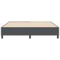 Preview: Plattformbettgestell Dunkelgrau 180 x 200 cm Cordstoff