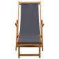 Preview: Klappbare Sonnenliege 2 pcs 3 Position Massives Eukalyptus Holz