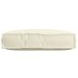 Preview: Kissen Oxford-Stoff Creme 60 x 40 x 8 cm