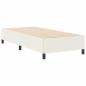 Preview: Boxspringbett Creme 90 x 190 cm Cordstoff