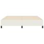 Preview: Boxspringbett Creme 180 x 200 cm Cordstoff