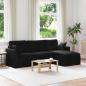Preview: ARDEBO.de - Sofa Schwarz 228 x 134 x 80 cm Samt