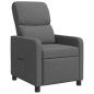 Preview: Liegesessel Dunkelgrau Polyester
