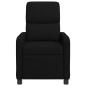 Preview: Liegesessel Schwarz Polyester