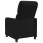 Preview: Liegesessel Schwarz Polyester