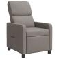 Preview: ARDEBO.de - Liegesessel Taupe