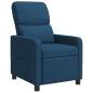 Preview: Liegesessel Blau Polyester