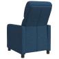 Preview: Liegesessel Blau Polyester