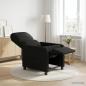 Preview: Massage Relaxsessel Schwarz Polyester
