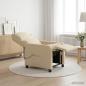 Preview: Massage Relaxsessel Creme Polyester