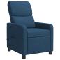 Preview: Liegesessel Blau Stoff