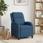 Preview: ARDEBO.de - Liegesessel Blau Stoff