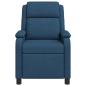 Preview: Liegesessel Blau Stoff
