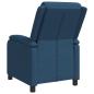 Preview: Liegesessel Blau Stoff