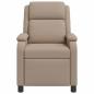 Preview: Massage Relaxsessel Cappuccino Kunstleder