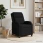 Preview: ARDEBO.de - Massage Relaxsessel Schwarz Stoff