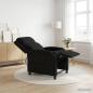 Preview: Massage Relaxsessel Schwarz Stoff