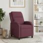Preview: Massage Relaxsessel Lila Stoff