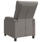 Preview: Liegesessel Taupe Stoff