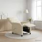 Preview: ARDEBO.de - Massage Relaxsessel Creme Kunstleder