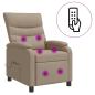 Preview: Massage Relaxsessel Cappuccino Kunstleder