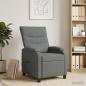 Preview: Massage Relaxsessel Dunkelgrau Stoff