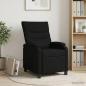 Preview: ARDEBO.de - Massage Relaxsessel Schwarz Stoff