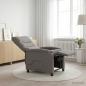 Preview: Massage Relaxsessel Taupe Stoff