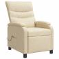 Preview: Massage Relaxsessel Creme Stoff