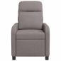 Preview: Liegesessel Taupe Stoff
